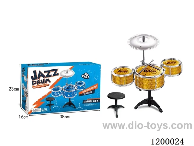 drum set in color box