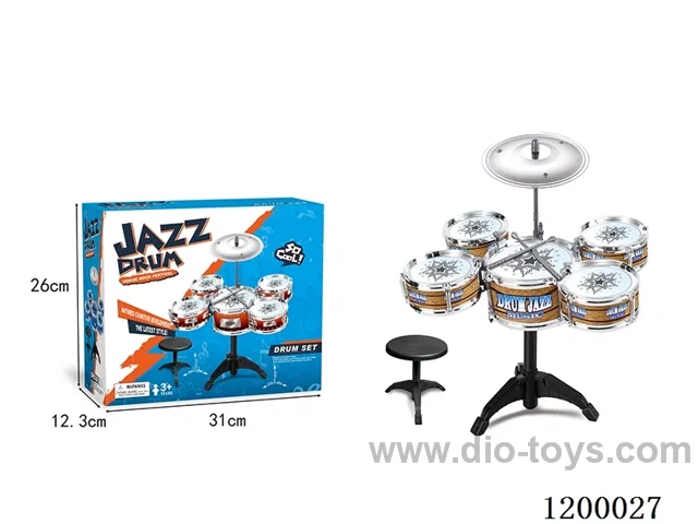 drum set in color box