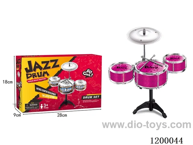 drum set in color box