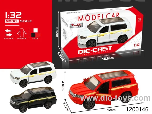 1:32 pull back alloy car
