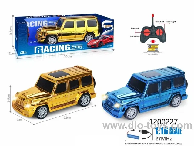 1:16 4 ch rc car with light/include battery