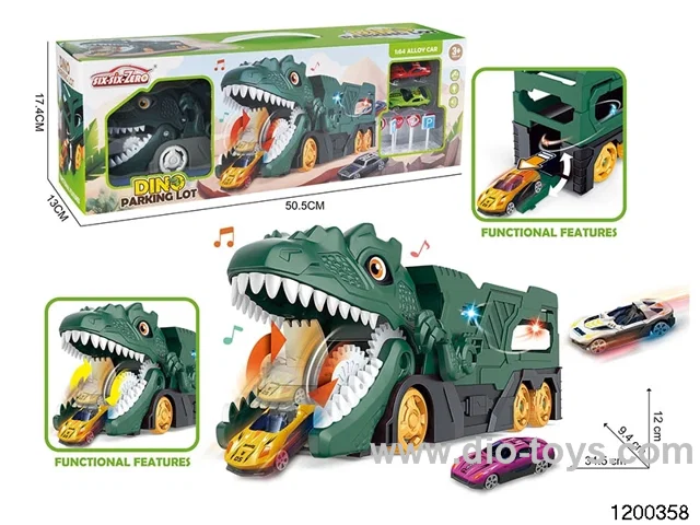 T. rex Dinosaur Storage Cart W L/M