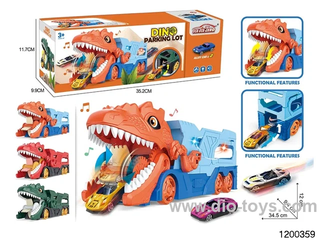 T. rex Dinosaur Storage Cart W L/M