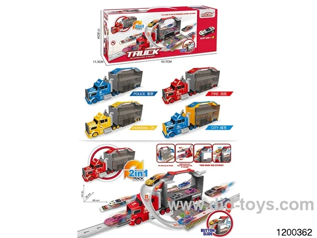 Container Ejector Alloy Car Set