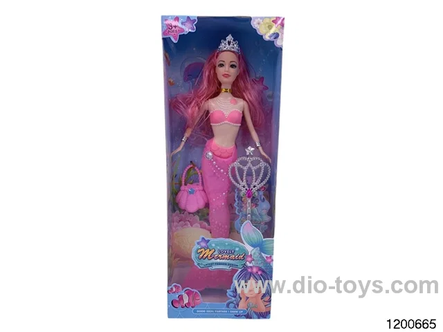 11 inch doll set with light