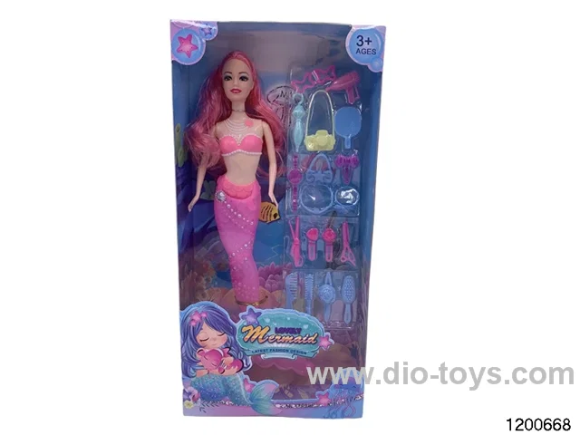 11 inch doll set with light