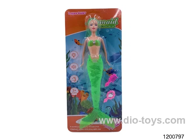11 inch doll set with light