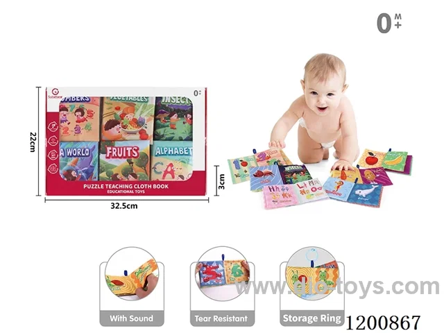 Cloth Book 6pcs