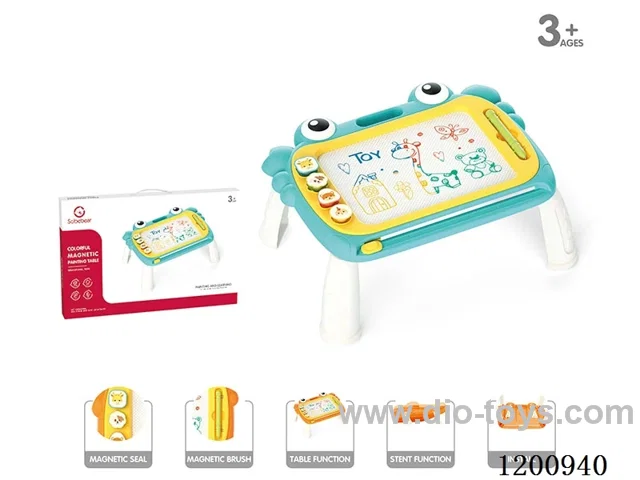 crab drawing board with feet