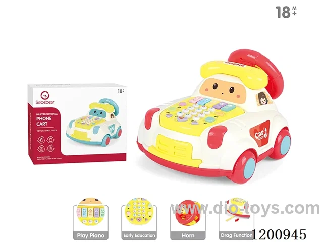 Early Learning Telephone Car