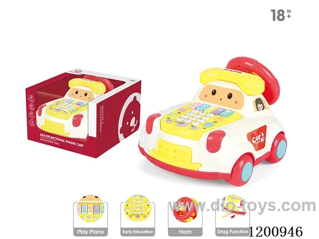 Early Learning Telephone Car
