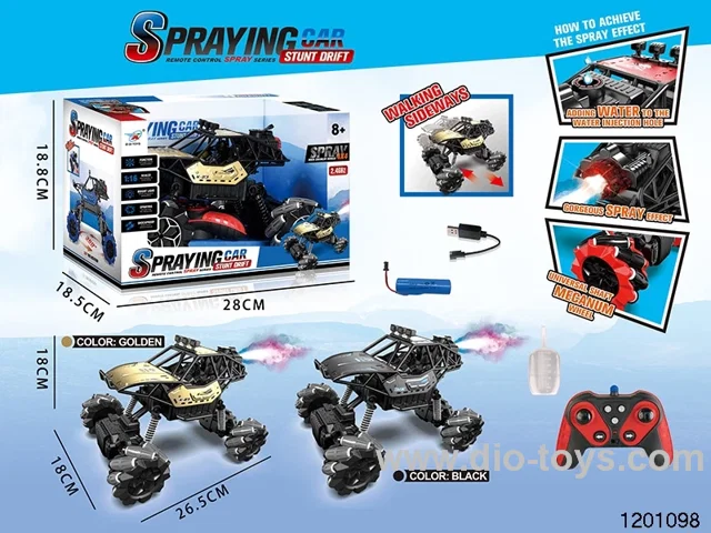 1:18 2.4G 9ch RC car with light