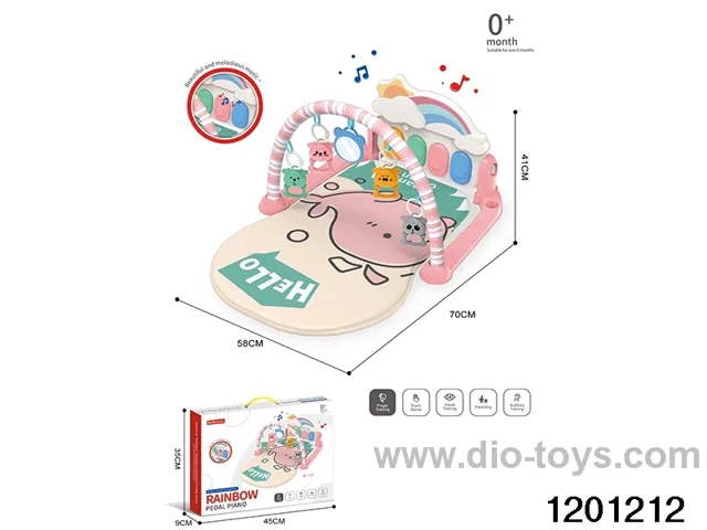 baby play gym in color box
