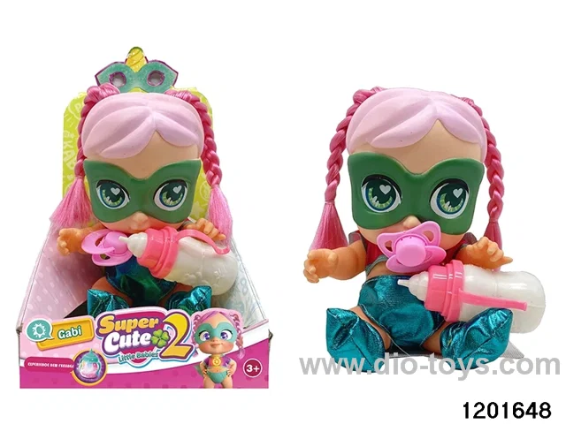 14-inch baby doll with light/music/water absorption and spraying functions