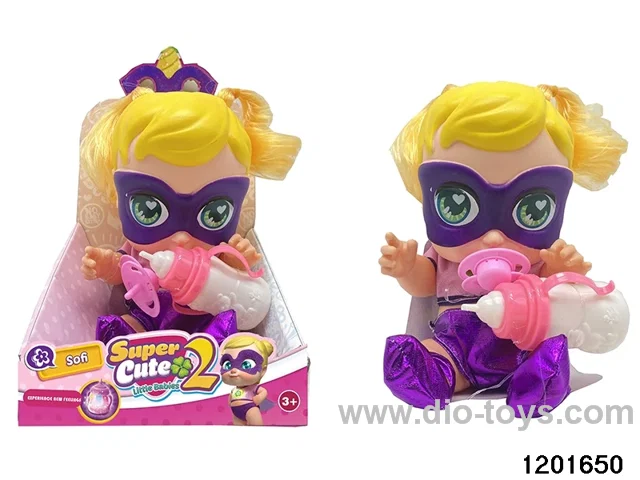 14-inch baby doll with light/music/water absorption and spraying functions
