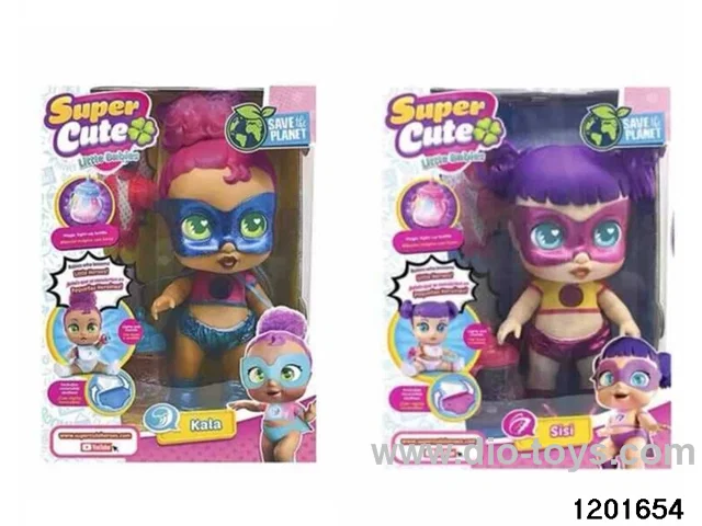 16-inch baby doll with light/music/water absorption and spraying functions