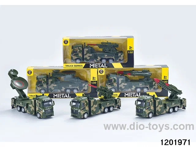 army green pull-back alloy military vehicle