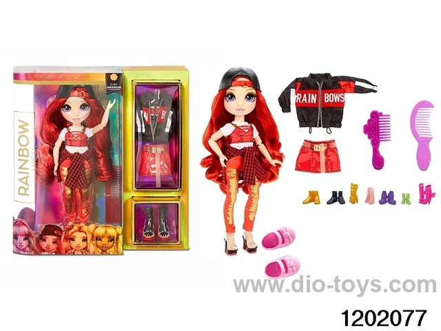 10 inch 12 jointed real body doll set in window box