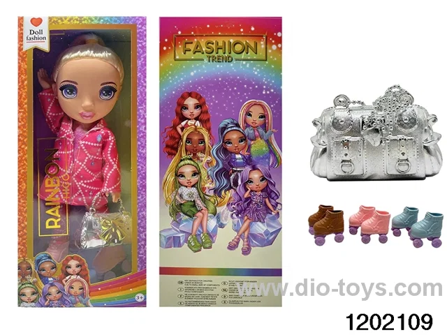16 inch doll set with lights and music