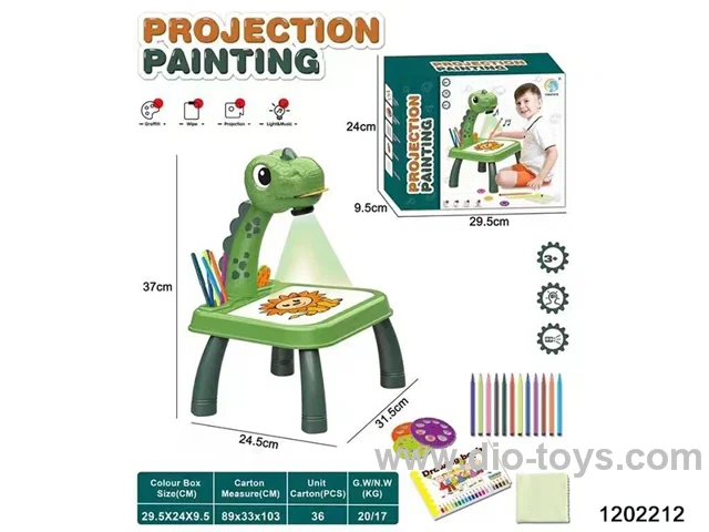 dinosaur drawing board