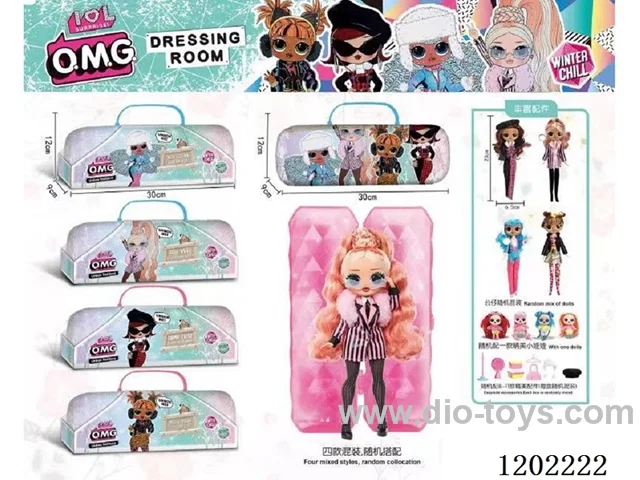 OMG Winter Surprise Big Doll-Diamond Tote Capsule (without light)