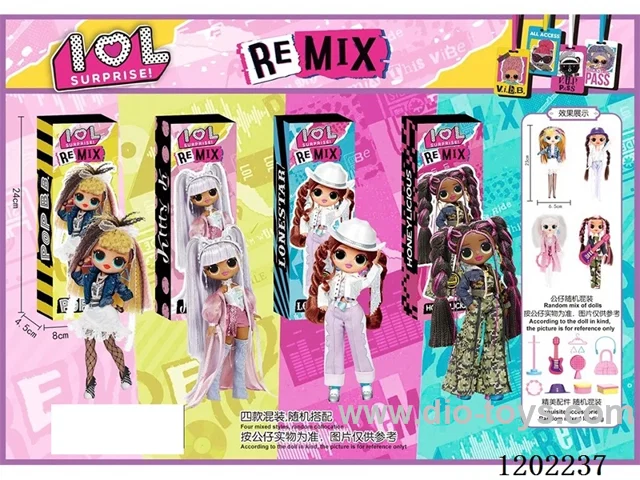 REMIX Surprise - 4 Colors Individual Color Boxes