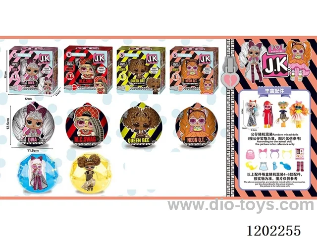 New JK Collection High Heeled Shoes Surprise Doll (Diamond Ball)