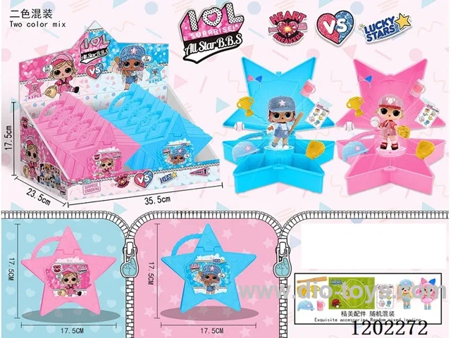 Baseball Surprise Doll - Pentagram Tote Case