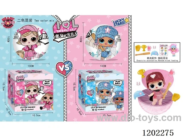 Baseball Surprise Doll - Round Ball