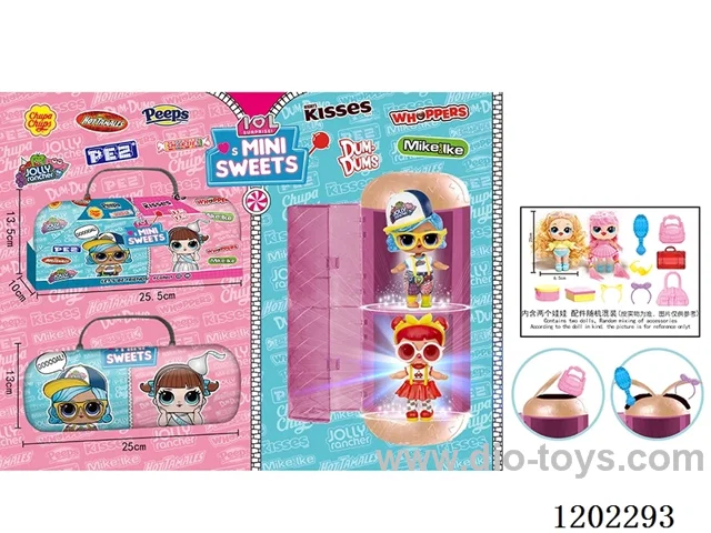 MINISWEETS Double Capsule - with 2 Little Dolls