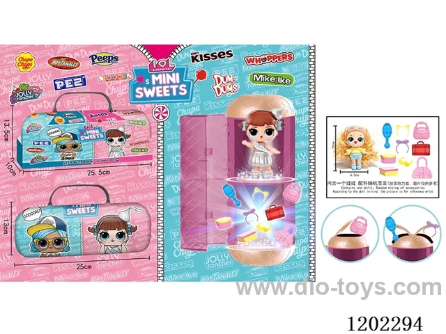 MINISWEETS Double Layer Capsule-With 1 Small Doll