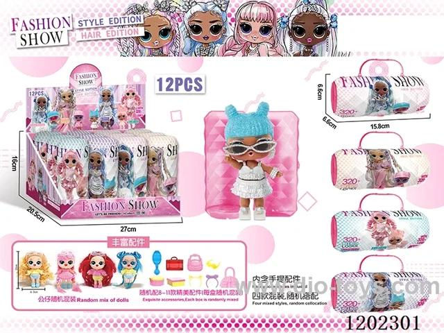 Surprise Little Doll Diamond Tote Capsule-Display Box (Pack of 12)