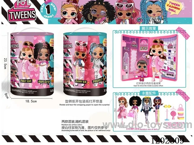 New Surprise (one big and one small dolls) carrying box