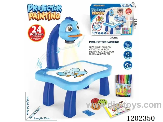 writing tablet with projection (small packages)