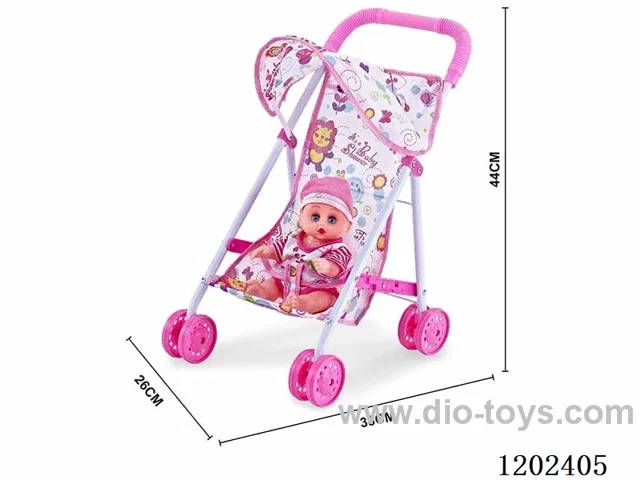 Iron cart with 10 inch boy's music figurine