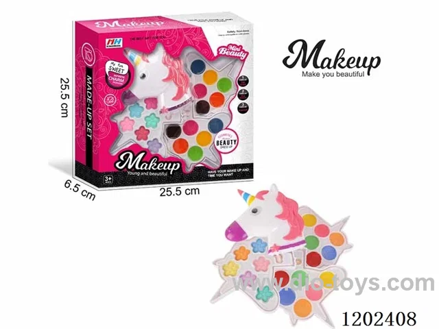(GCC) Children's color makeup 4-layer unicorn