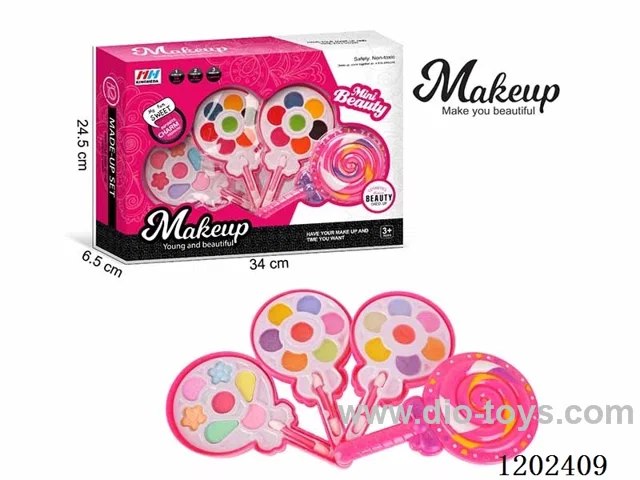 (GCC) 4-layer lollipop for children's makeup