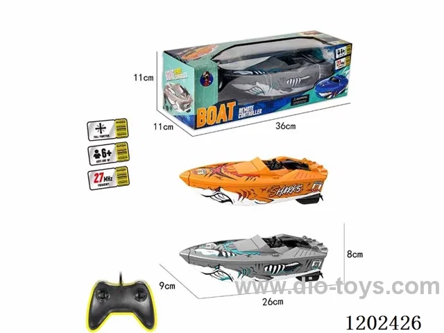 Four-way remote control ship not included battery