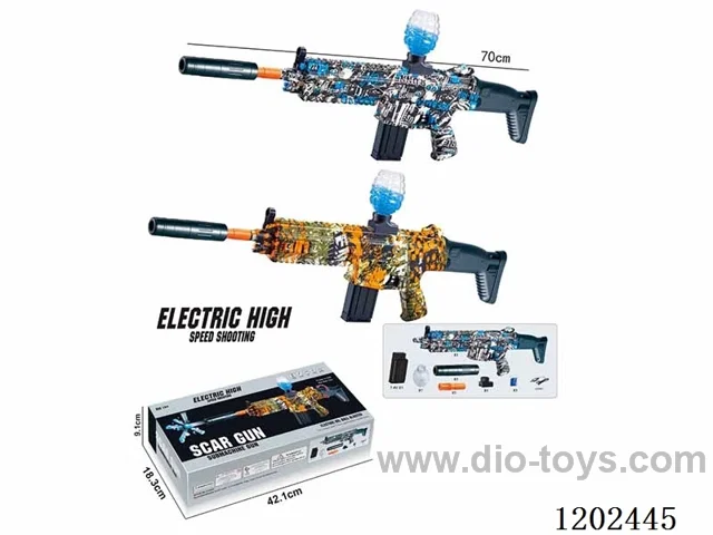 SCAR GUN (two-color mixed) included battery