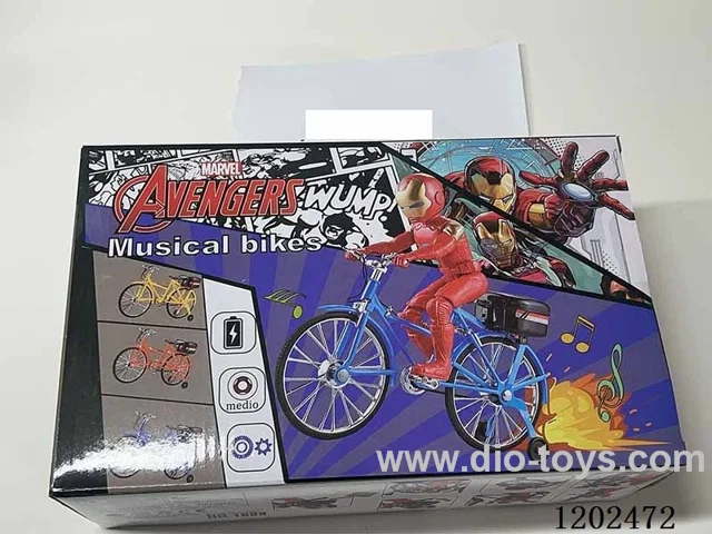 Spider Man Bicycle not included battery