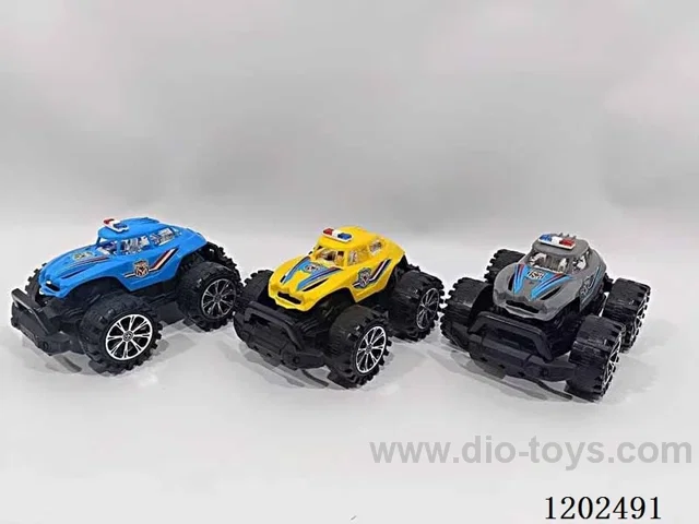 Inertial off-road police car