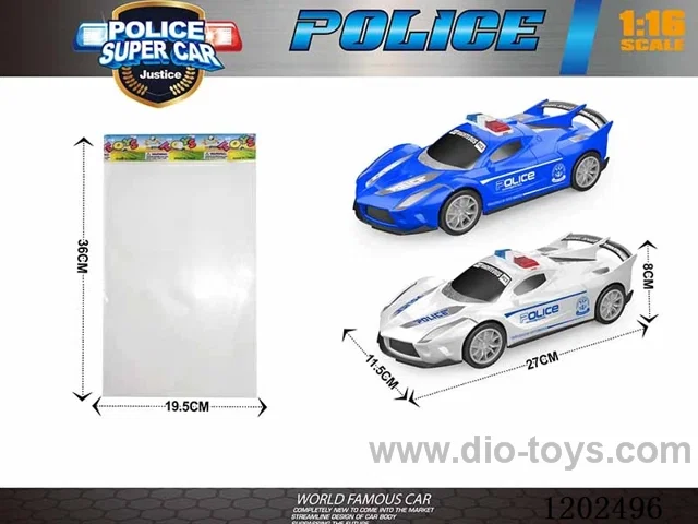 Ferrari Inertial Police Car 1:16