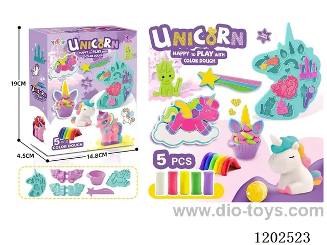 colored clay set