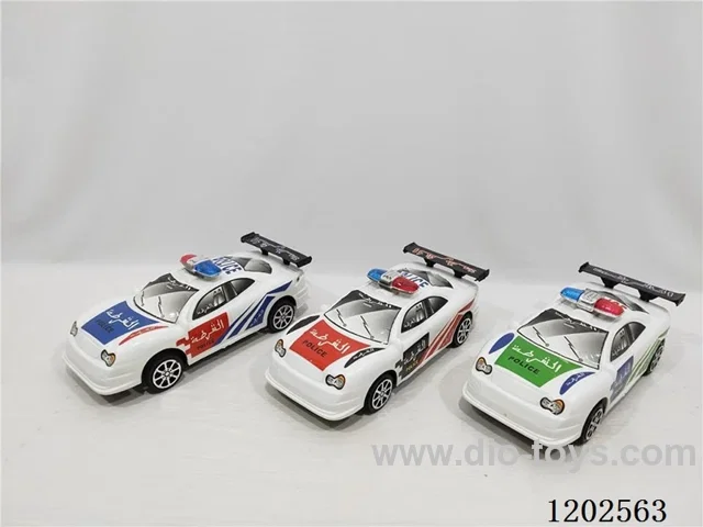 Arabic inertia police car