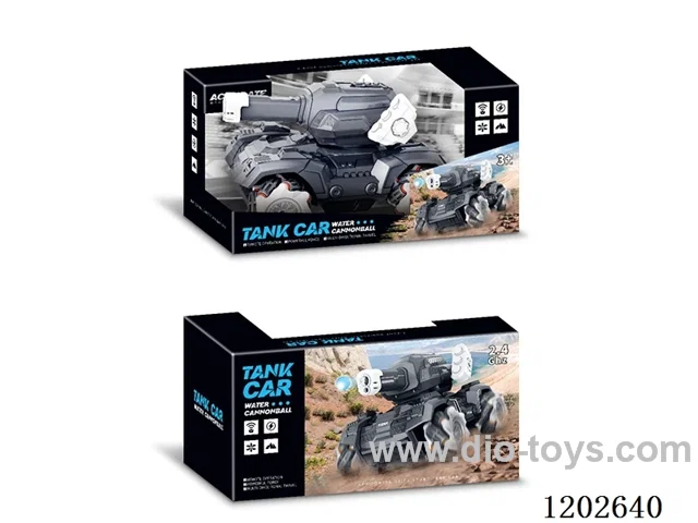 Small Tank Stunt Vehicle with Watch included battery