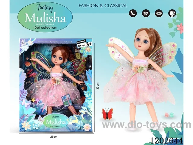 MULISHA doll,12 inch 12 joints doll,