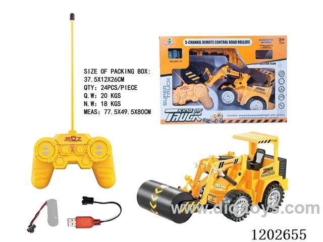 (GCC)5-Way R/C Vehicle w/ Lights included battery
