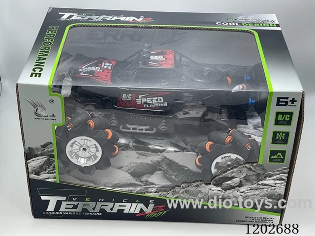 Telescopic Sidewalk Skeleton RC Car included battery