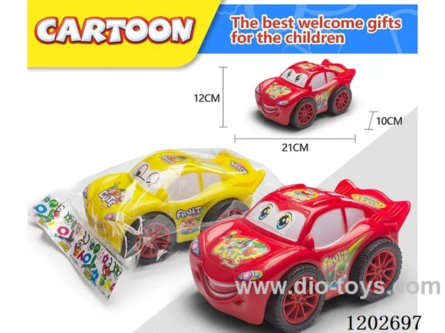 20CM Fruit Cartoon Inertia Car Q Edition