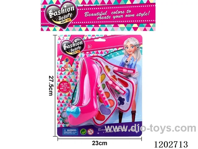 high heels two-layer cosmetics